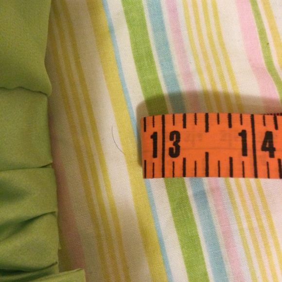 Pretty Spring Green Fancy  strapless Midi Dress by Stepping Out - Picture 7 of 14